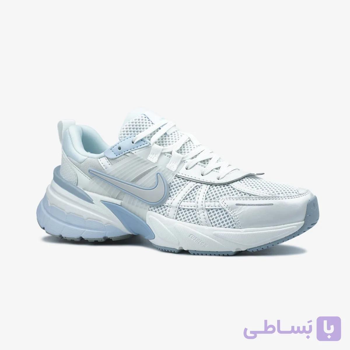 کتونی نایک V2K سفید آبی | Nike V2K Run White &amp; Blue