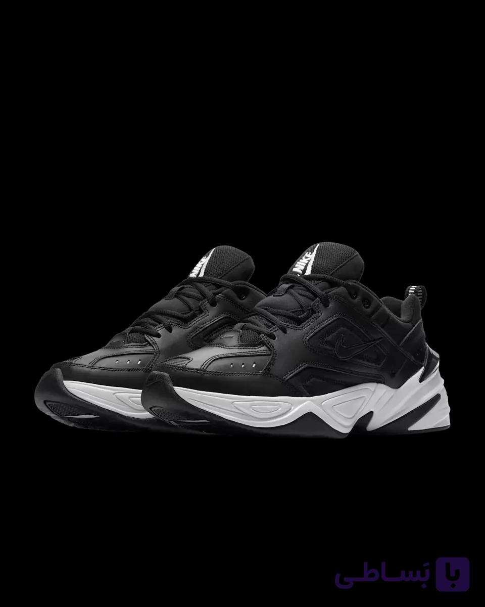 کتانی نایک M2K مشکی سفید تکنو | Nike M2K Black White