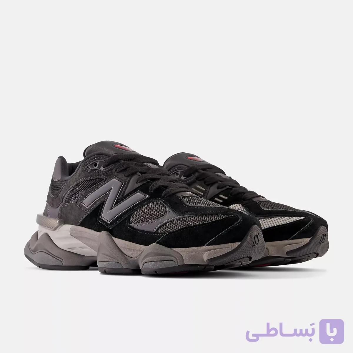 کتونی نیوبالانس 9060 مشکی طوسی - New Balance 9060 Black Grey