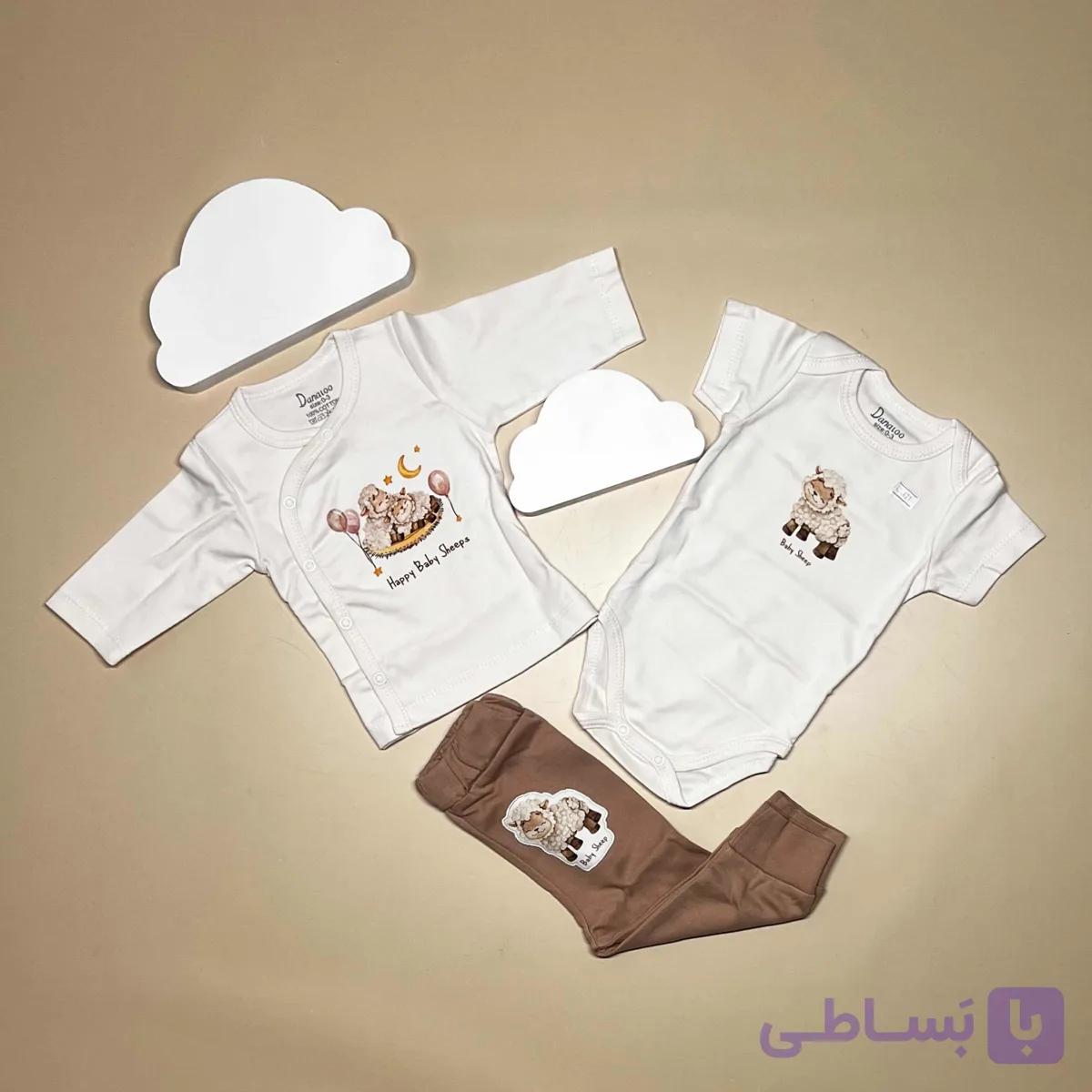 ست نوزادی دانالو طرح بره ملوس