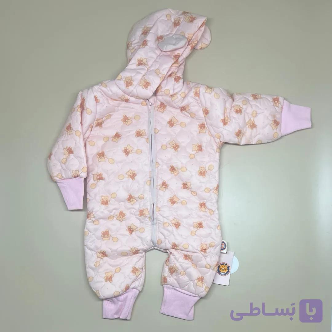 کاپشن سرهمی نوزادی دخترانه — تصویر 1