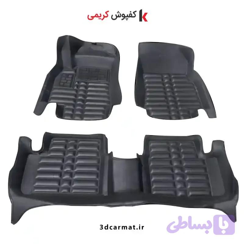 کفپوش پنج بعدی لاماری اکو رنگ مشکی AM