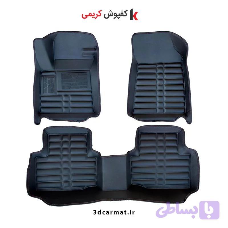 کفپوش پنج بعدی MG5 رنگ مشکی AM