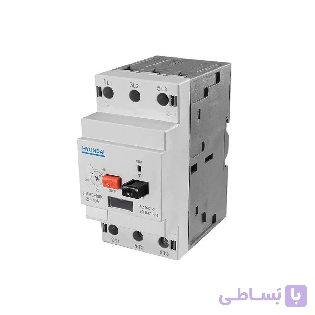 راه انداز موتور یا کلید حرارتی 80K هیوندای با قدرت قطع 15KA
