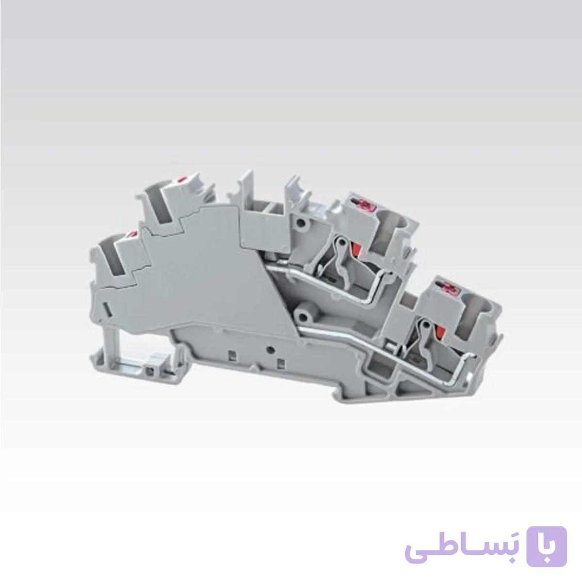 ترمینال فشاری دو طبقه سایز 4 رعد الکتریک DPIT (کارتنی)