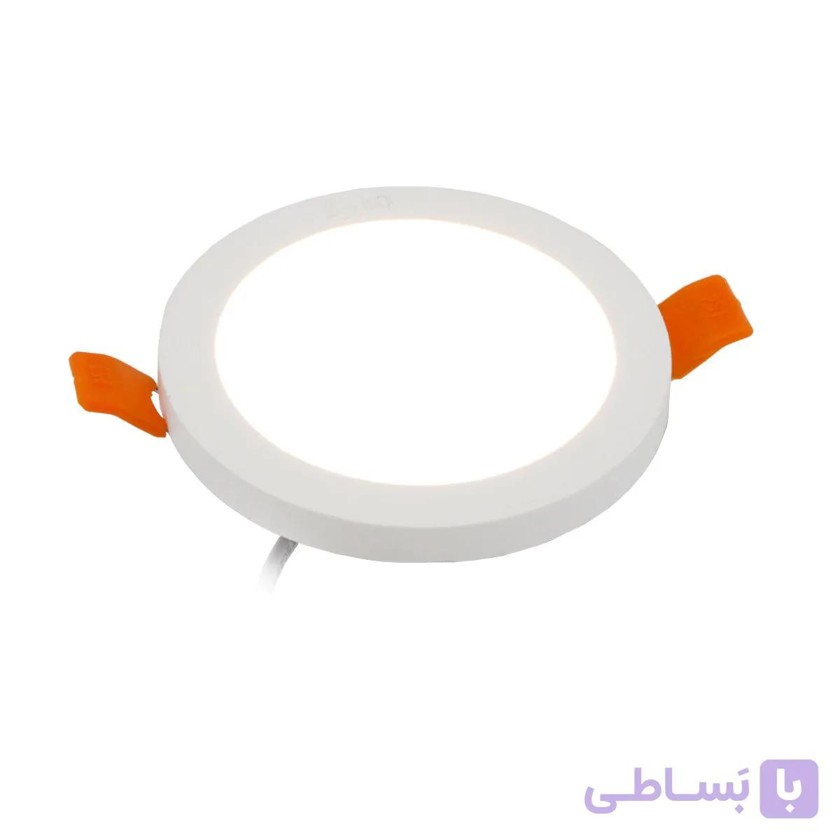 چراغ اسلیم 12 وات دایره ای پارس شعاع توس (بسته ی 18 تایی) — تصویر 1