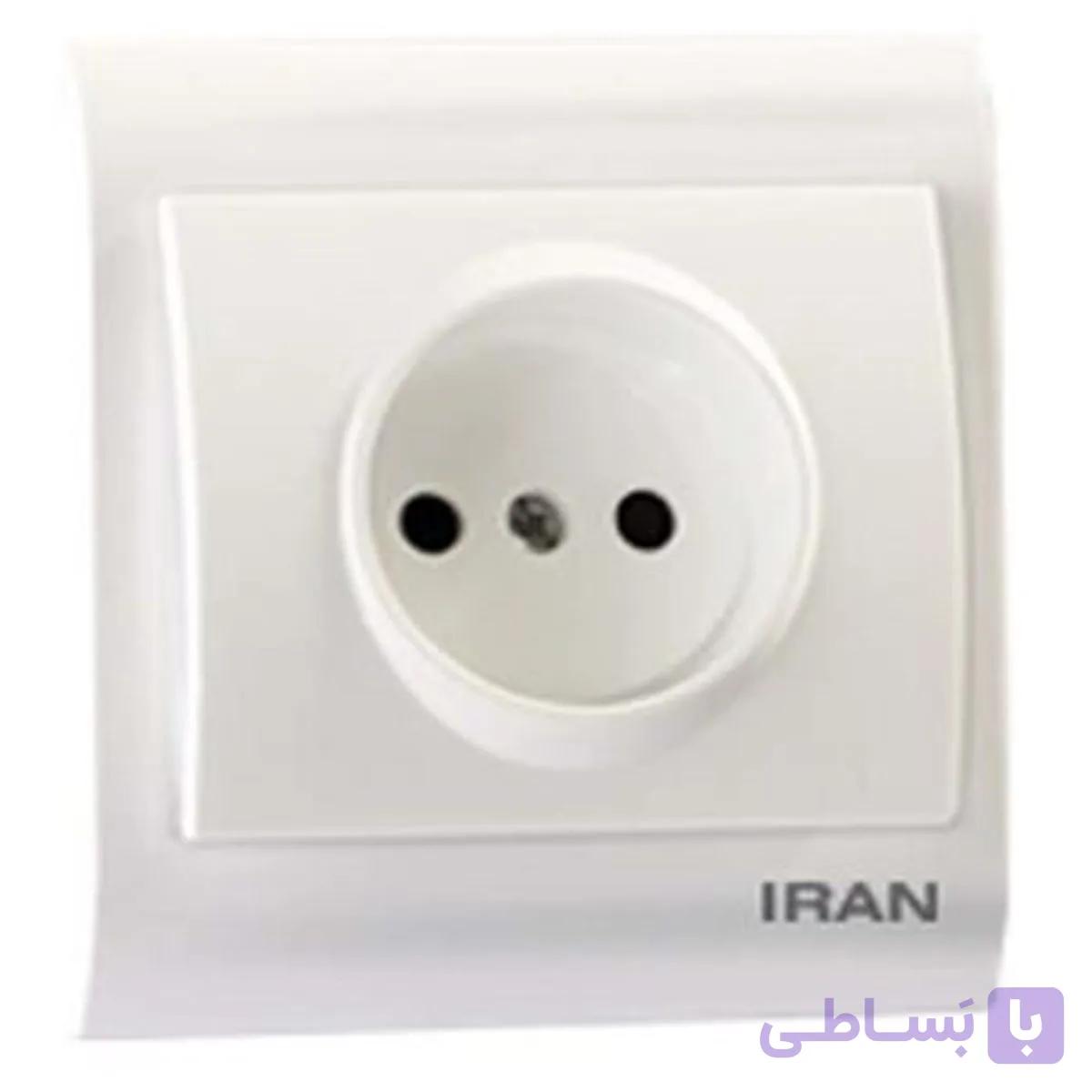 پریز برق فضل الکتریک مدل ایران (بسته ی 120 تایی)