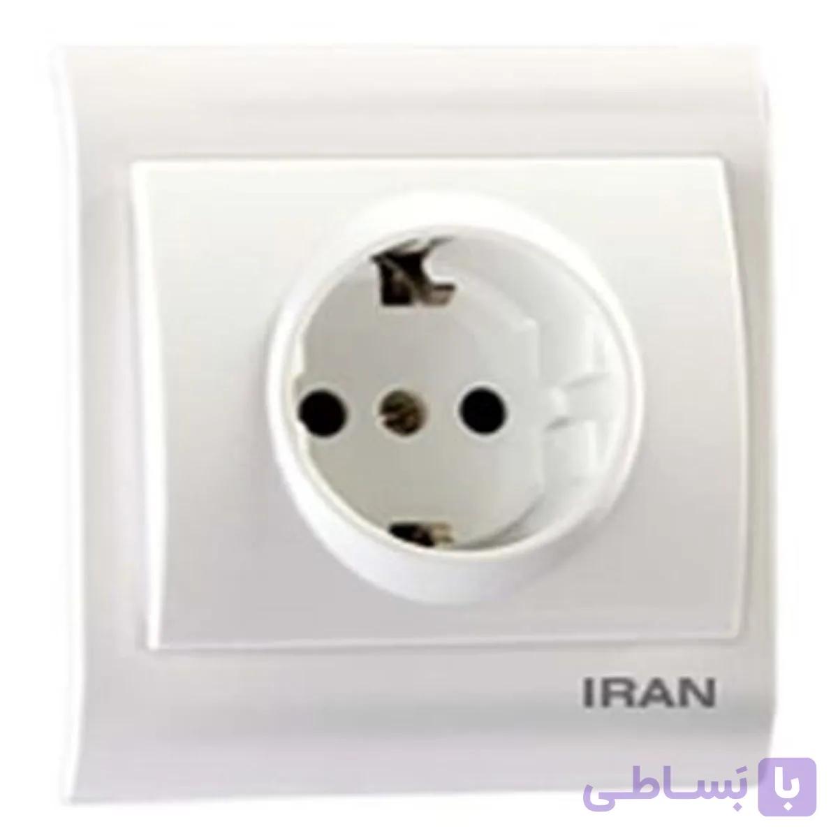 پریز برق ارت درب دار فضل الکتریک مدل ارس (بسته ی 120 تایی)