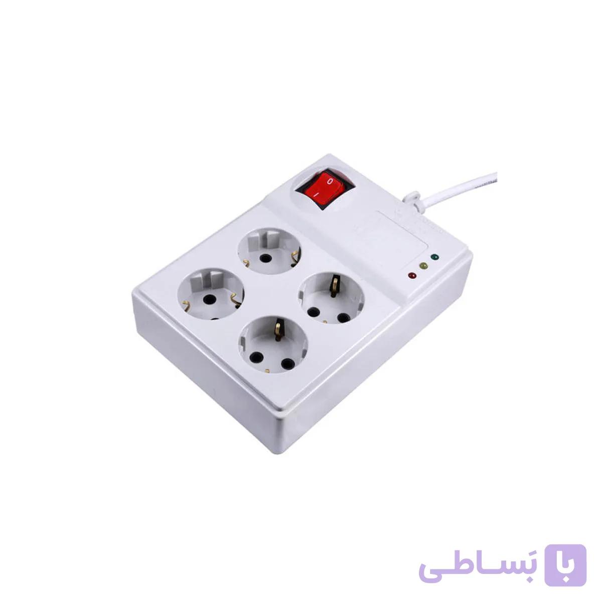 محافظ برق و آنالوگ کامپیوتر 4 راهی پارت الکتریک (کارتنی)
