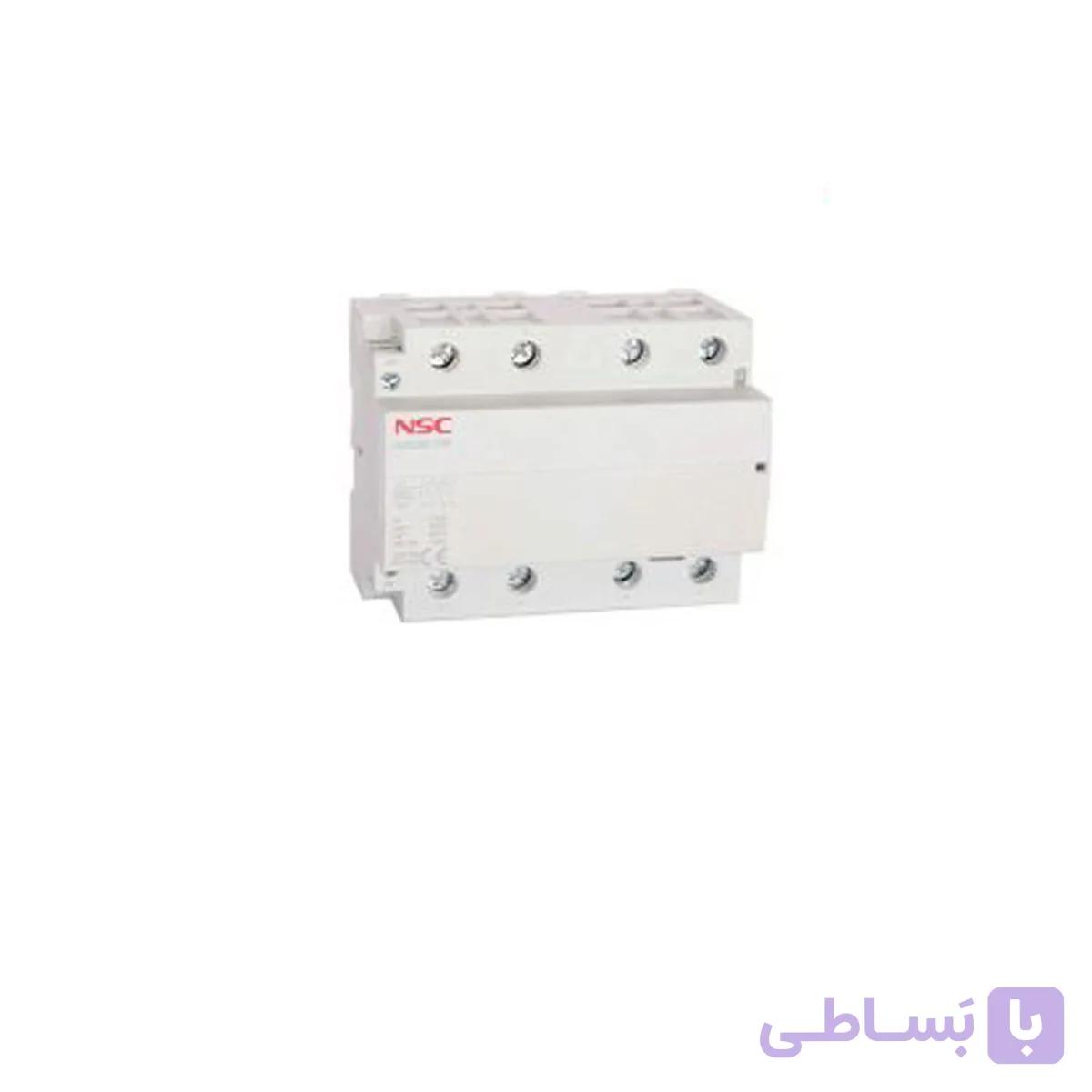 کنتاکتور روشنایی _ ماژولار چهار پل NSC (کارتنی)