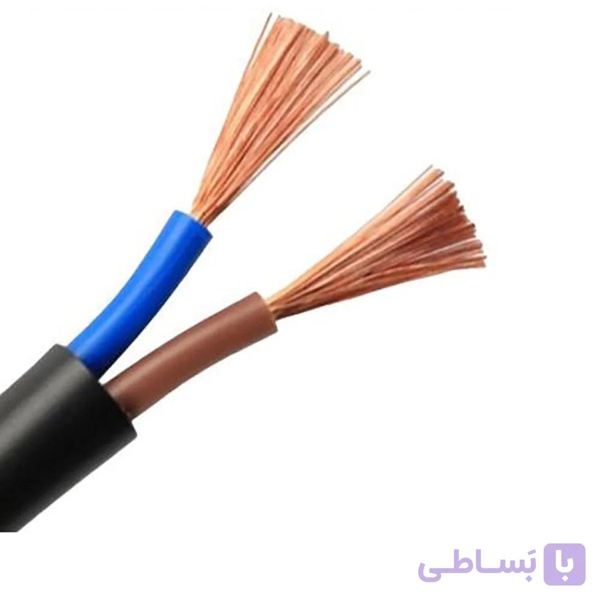 کابل افشان 2/5*5 NYMHY البرز الکتریک نور (لینکو) حلقه ی 100 متری — تصویر 1