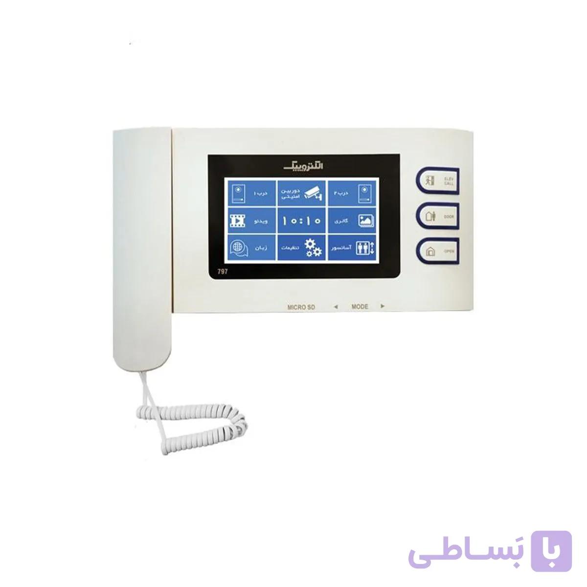 گوشی آیفون تصویری 4.3 اینچ الکتروپیک مدل 803 — تصویر 1