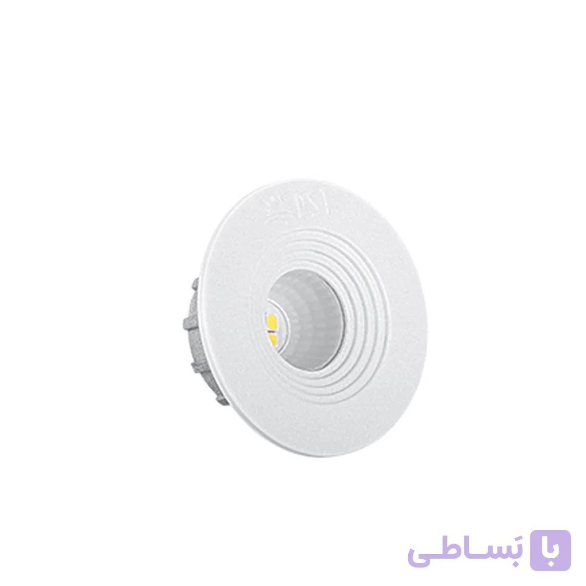 چراغ چشمی ۳ وات متحرک دايره اي SMD پارس شعاع توس (بسته ی 100 تایی)