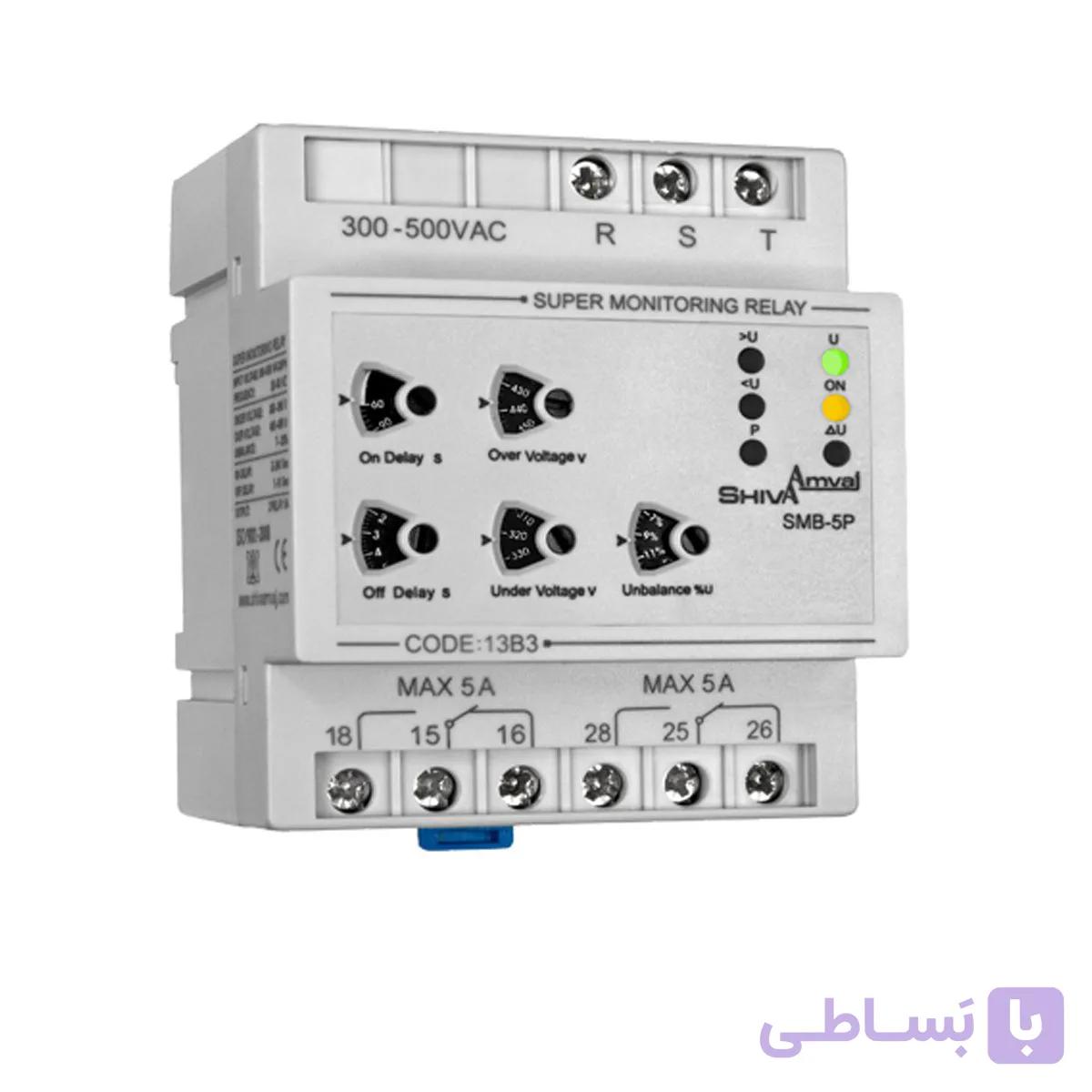 سوپر کنترل فاز بدون نول شیوا امواج مدل SMB_5P