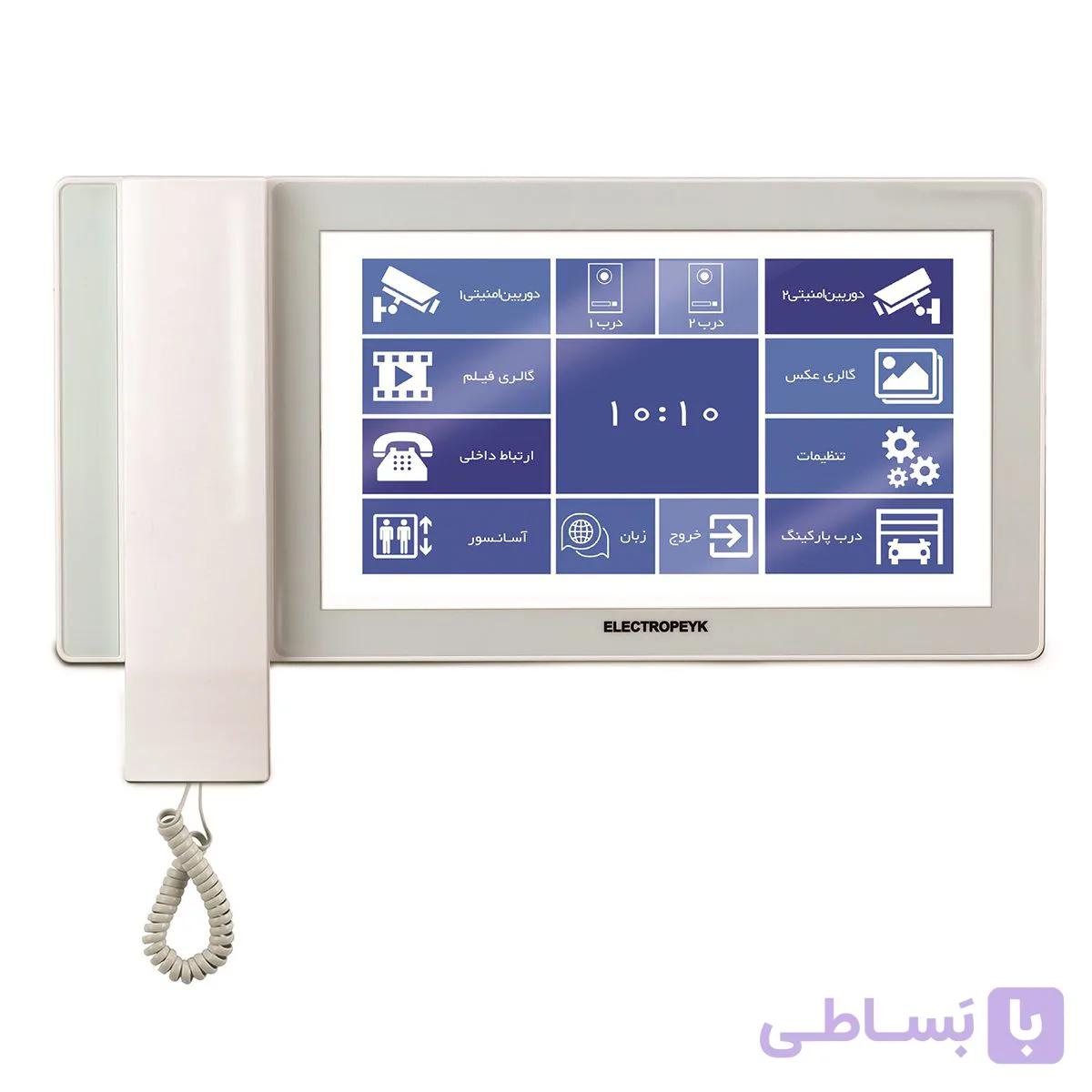 گوشی آیفون تصویری 10 اینچ الکتروپیک مدل 1198 — تصویر 1