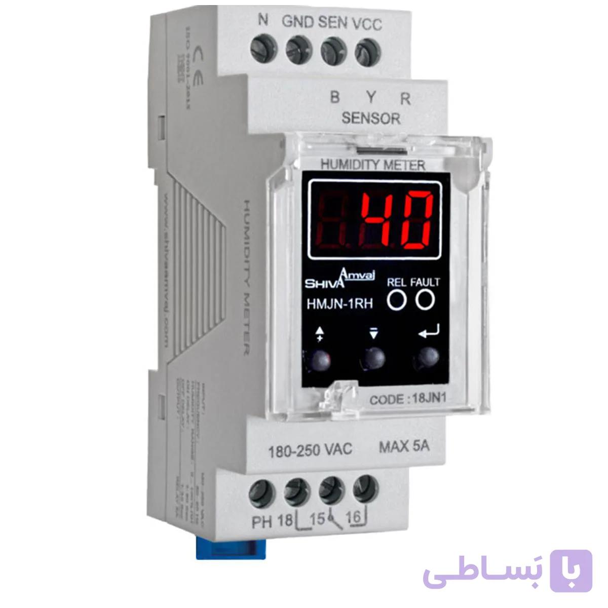 رطوبت سنج سنسوردار سری N شیوا امواج مدل HMJN_1RH