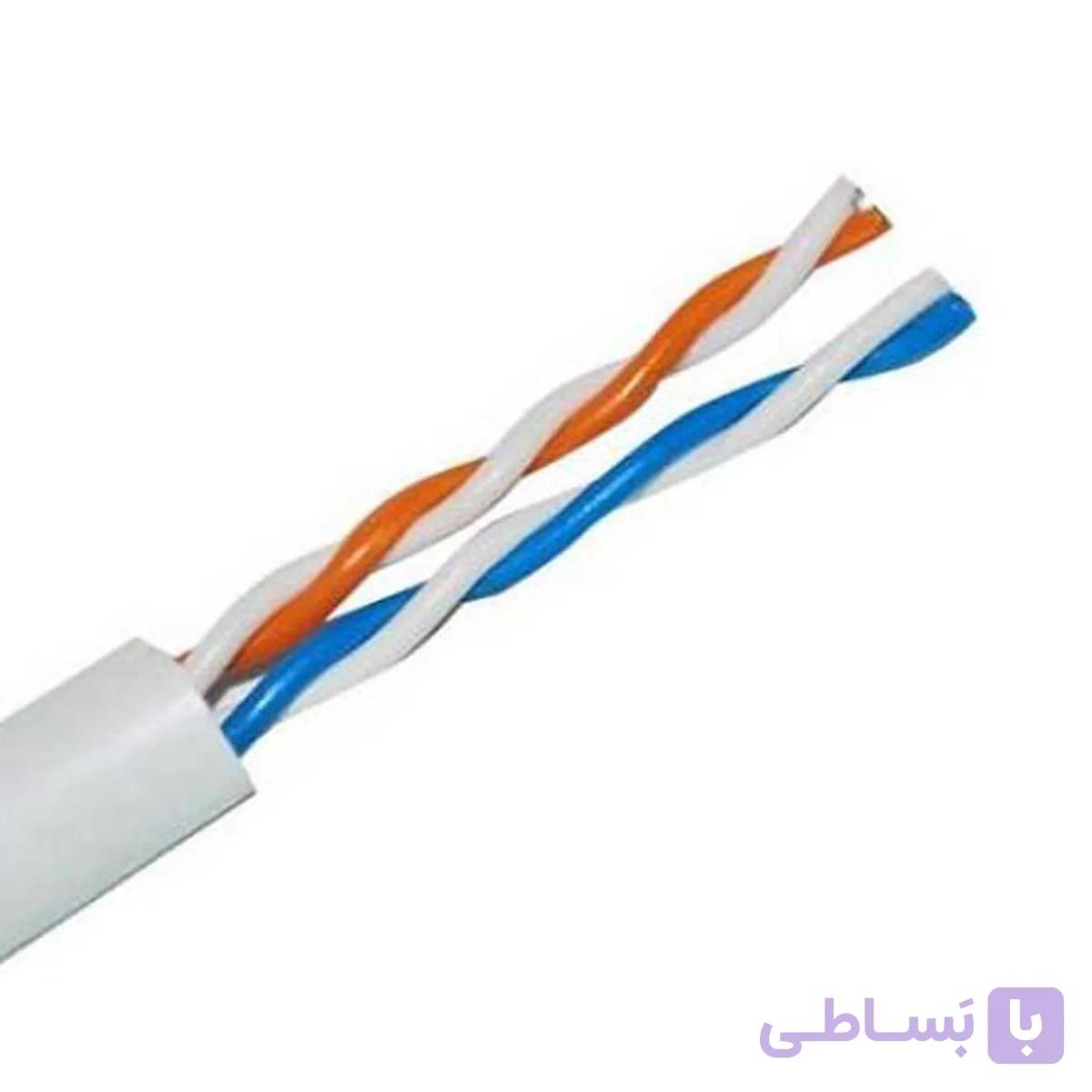 کابل تلفن 2 زوجی البرز الکتریک نور ( لینکو )