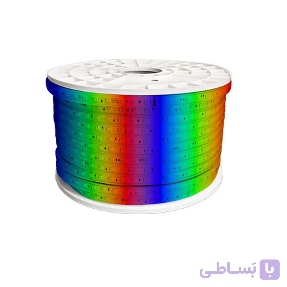 ریسه 10 وات LED رویالوکس ۶۰ چیپ پارس شعاع توس (حلقه ی 100 متری)