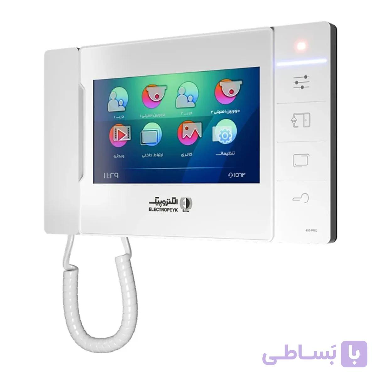 گوشی آیفون تصویری 7 اینچ الکتروپیک مدل 996 — تصویر 1