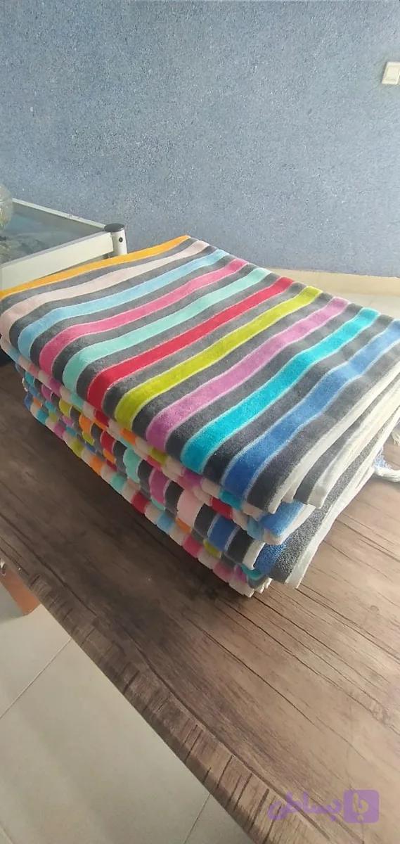 حوله حمام راه راه برندممتازحامدتبریز