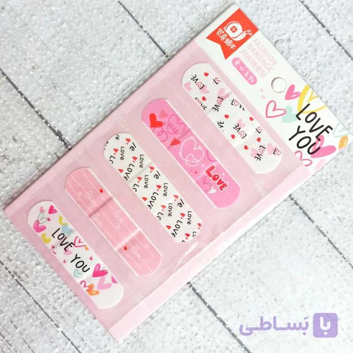 چسب زخم طرح دار – چسب زخم فانتزی طرح عاشقانه — تصویر 1