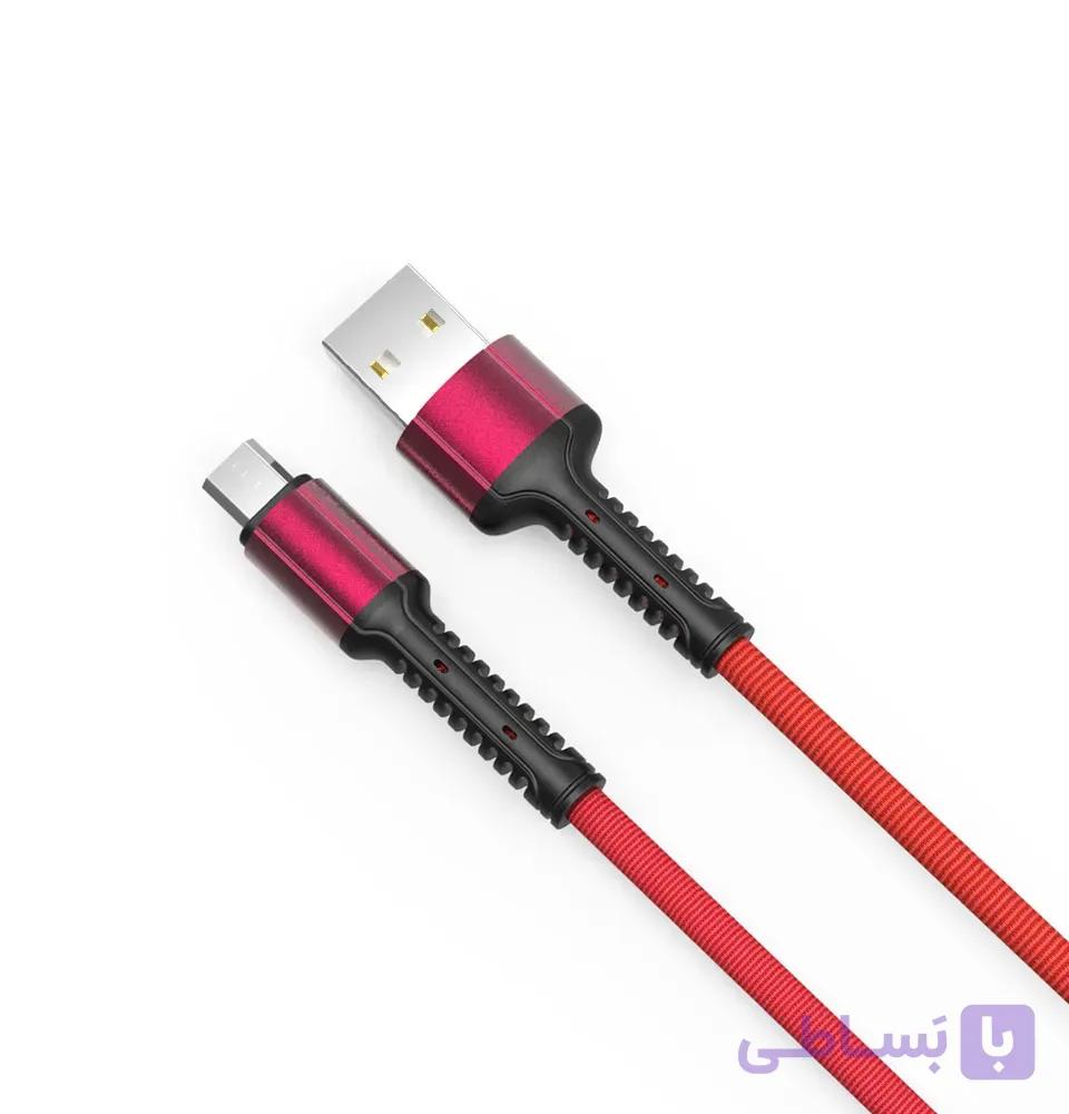 کابل شارژر MICRO-USB اندروید الدینیو LDNIO مدل LS63 متراژ 1 متر — تصویر 1
