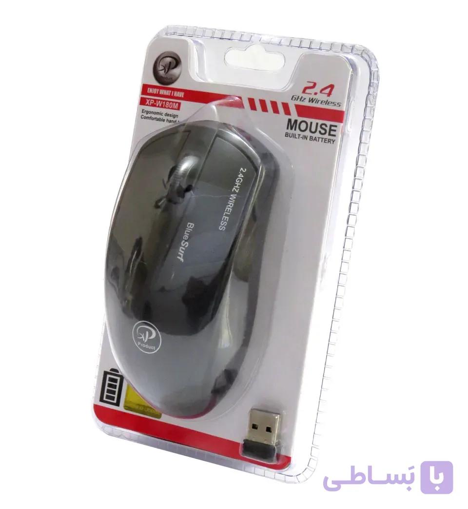 ماوس بی سیم XP-Product ایکس پی پروداکت مدل XP-W180 — تصویر 1
