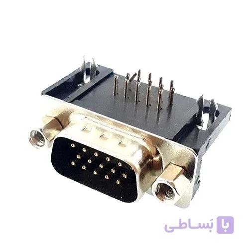 کانکتور ۱۵ پین VGA مادگی اتصال به برد