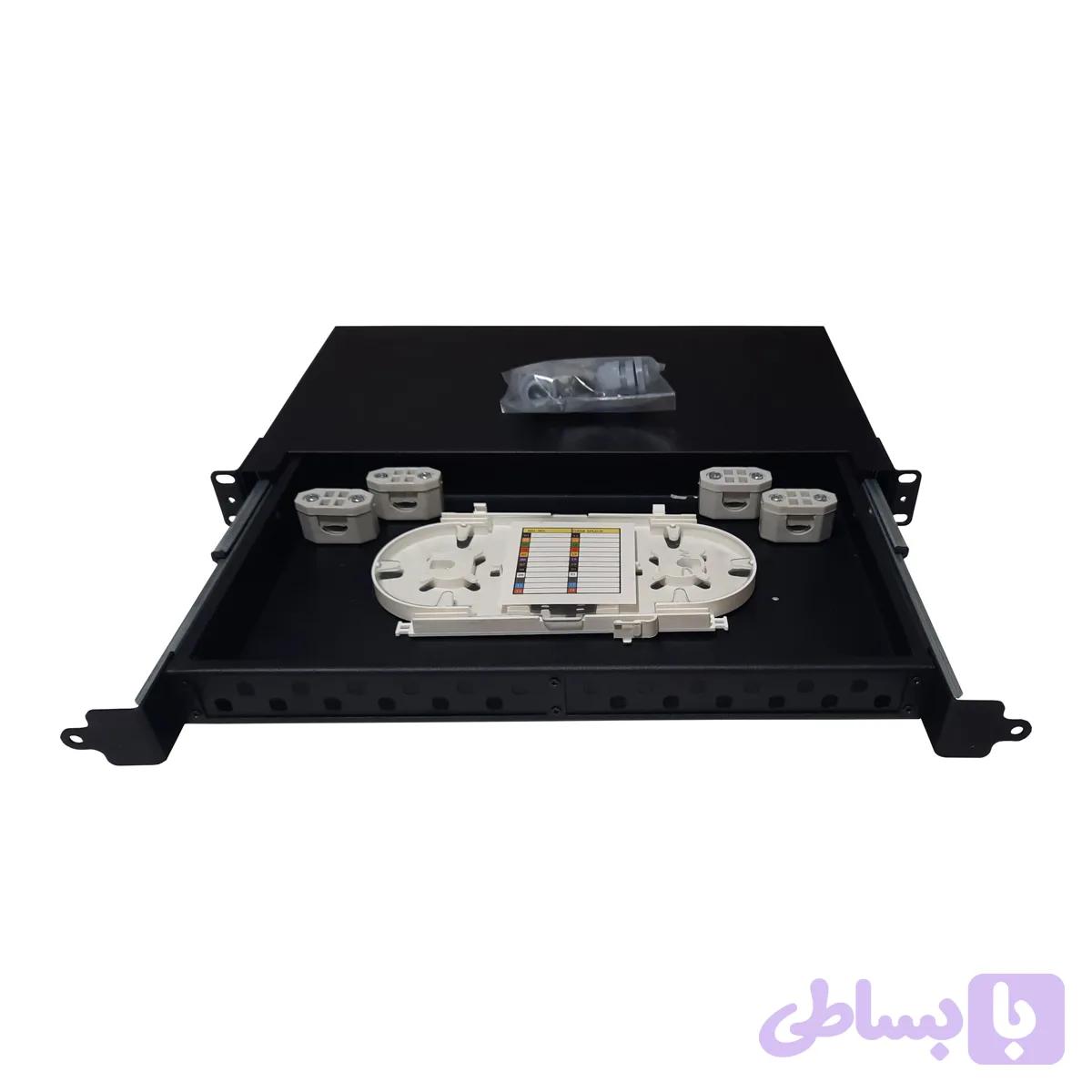 پچ پنل فیبر نوری اف سی 24p-fc-sx-1u برند نوین تجهیز تیدا
