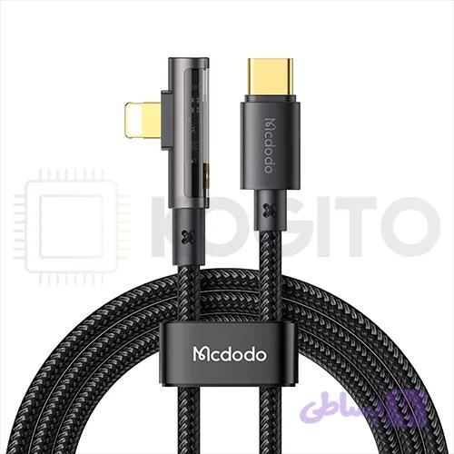 کابل تبدیل USB-C به لایتنینگ مک دودو مدل MCDODO CA-3390 — تصویر 1