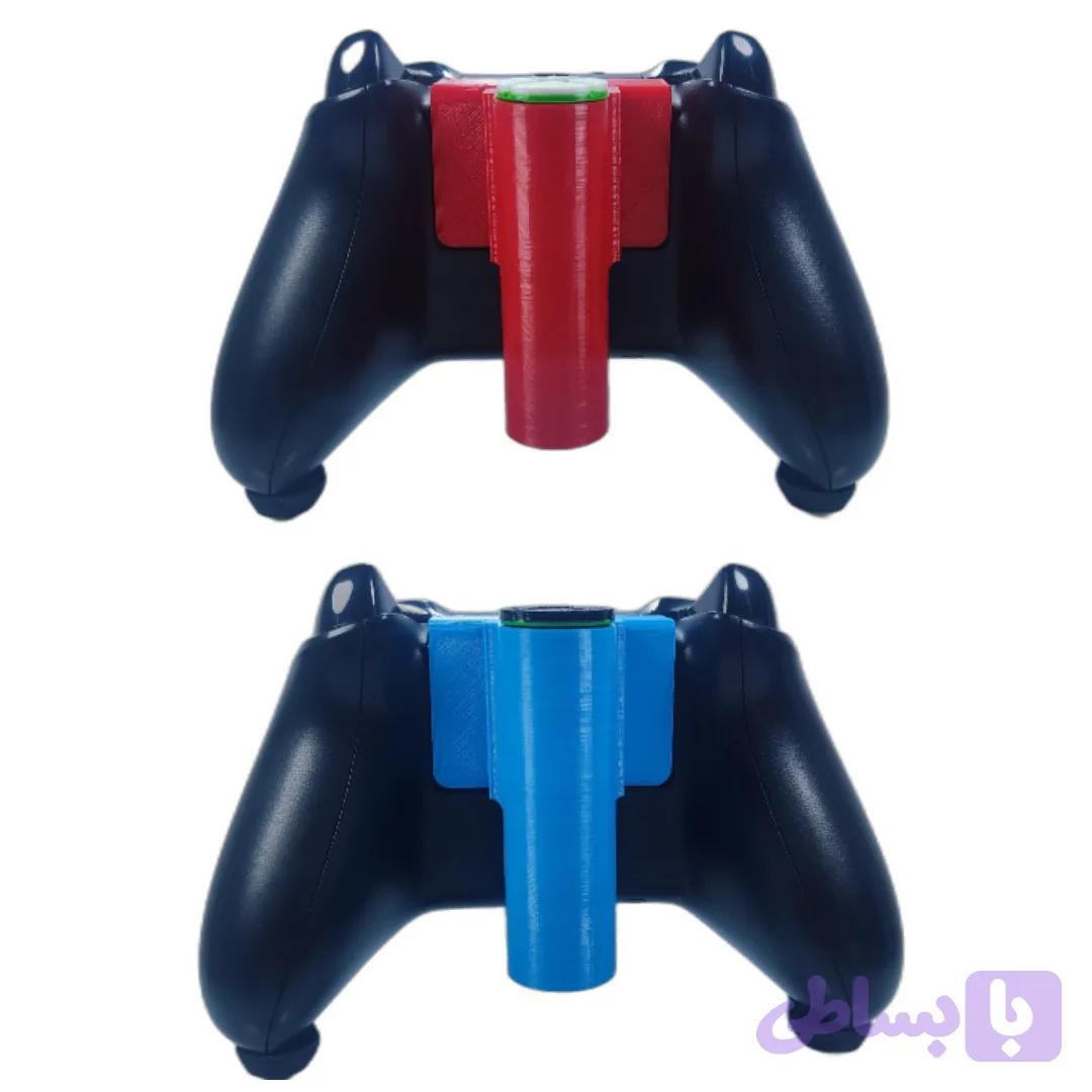 مجموعه 2عددی باتری شارژی دسته xbox one ( قرمز وآبی ) — تصویر 1