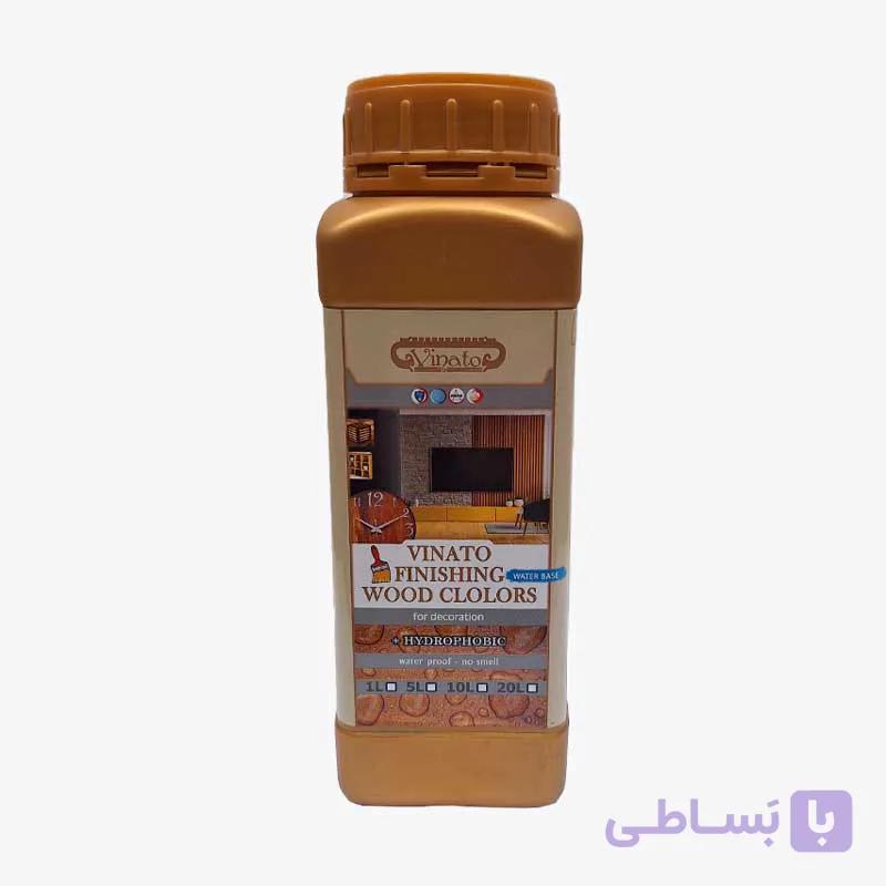 رنگ چوب آبگریز براق مخصوص دکوراسیون داخلی ویناتو — تصویر 1