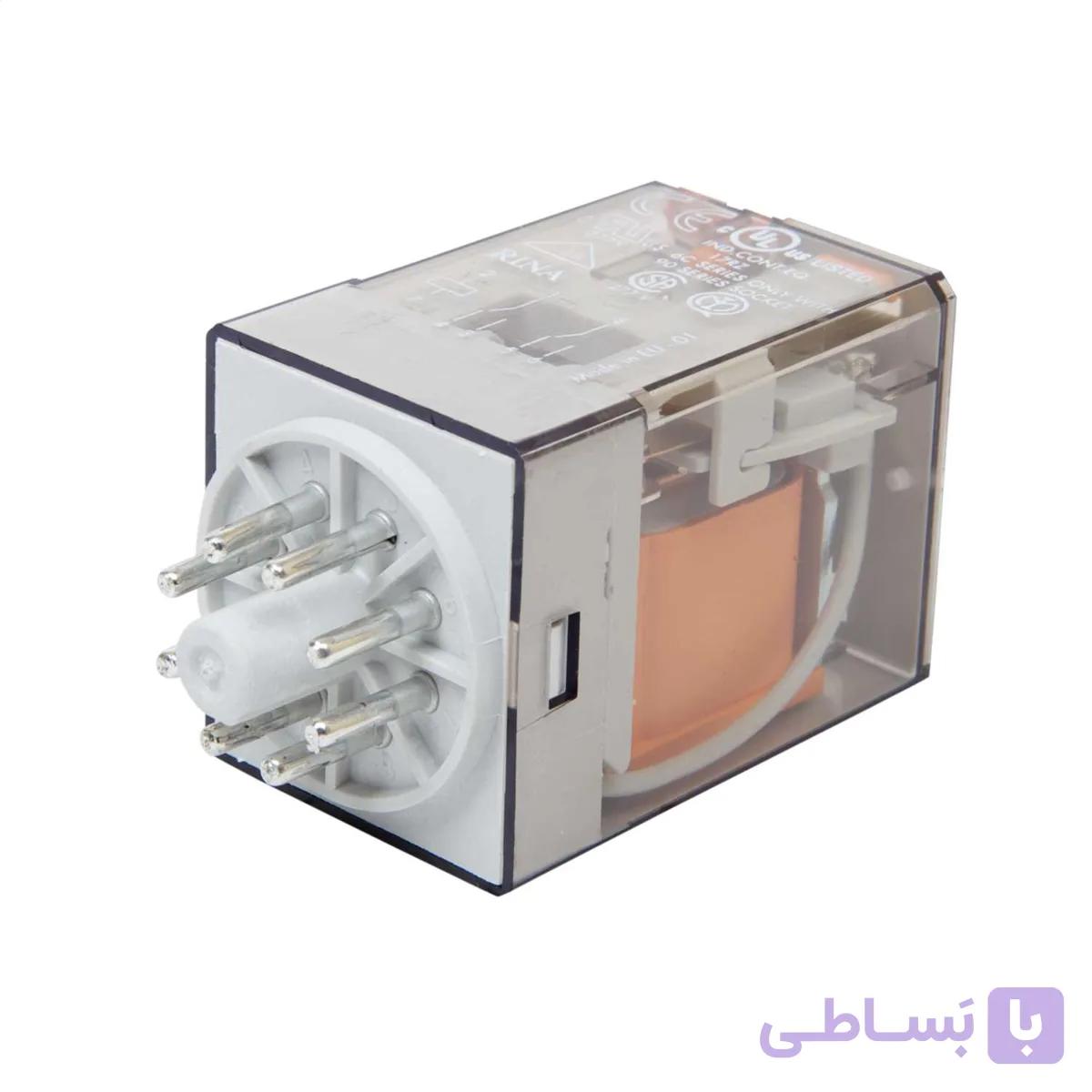رله فیندر230AC دو کنتاکت 10 آمپر 6012.8.230