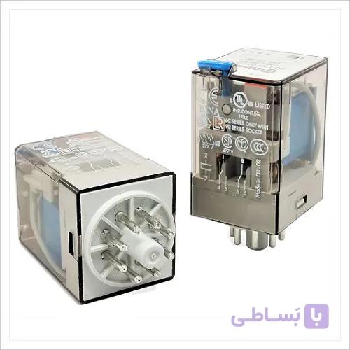 رله فیندر24DC دو کنتاکت 10 آمپر 6012.90.24