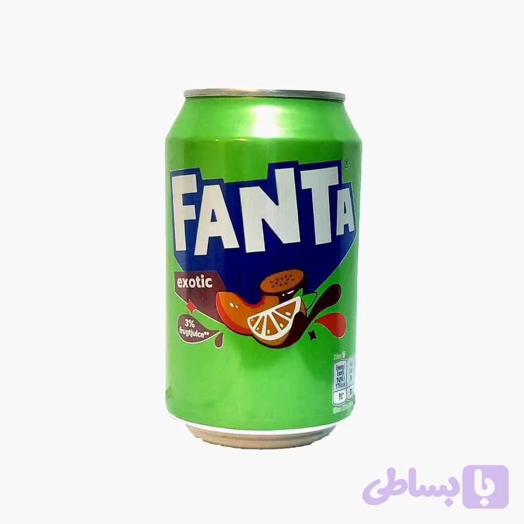 نوشابه فانتا fruit juiceقوطی 330 میل