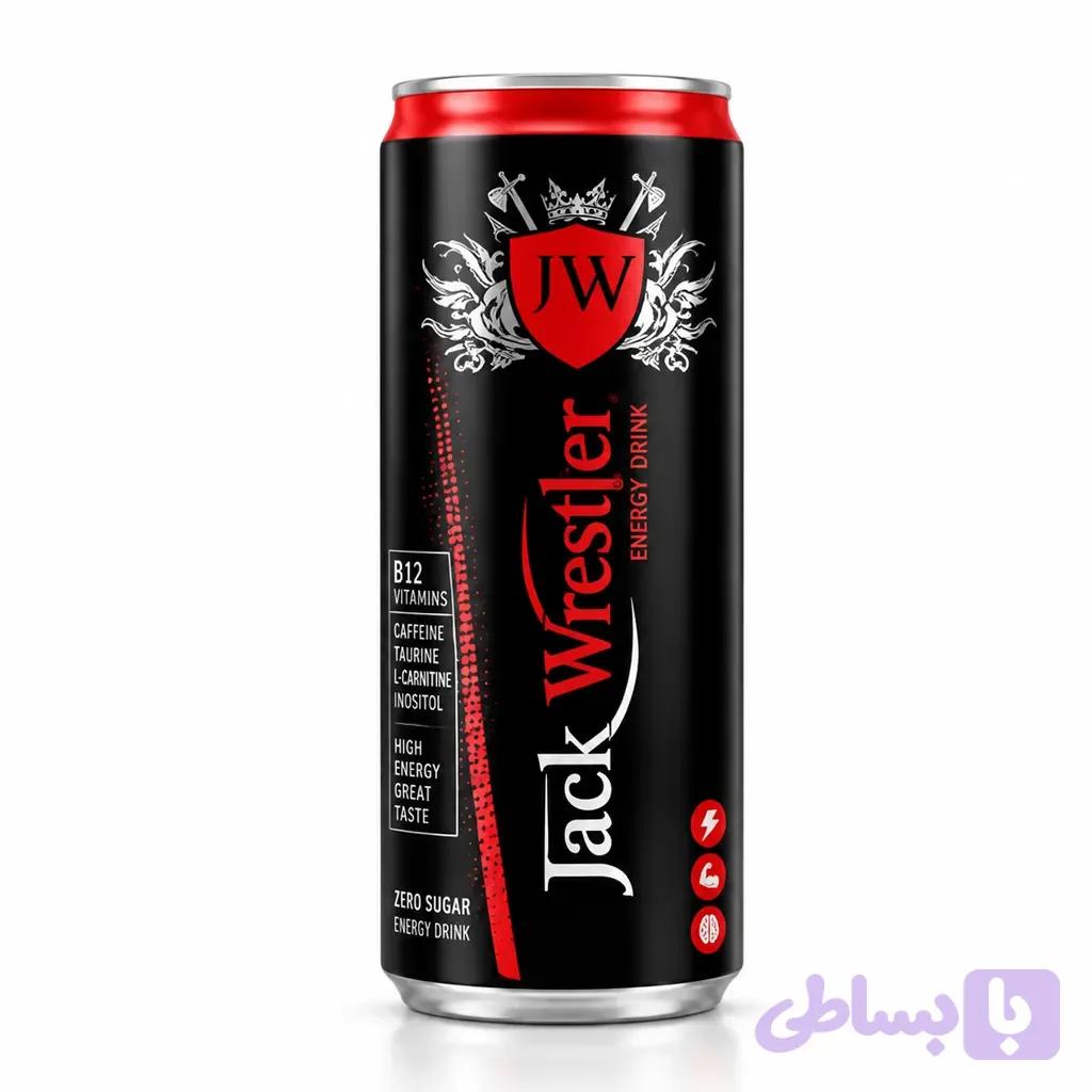 نوشابه انرژی زا جک وستر قوطی 250 میل