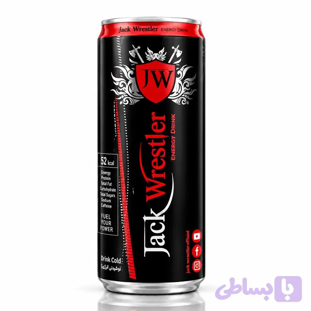 نوشابه انرژی جک وستر قوطی 500 میل — تصویر 1