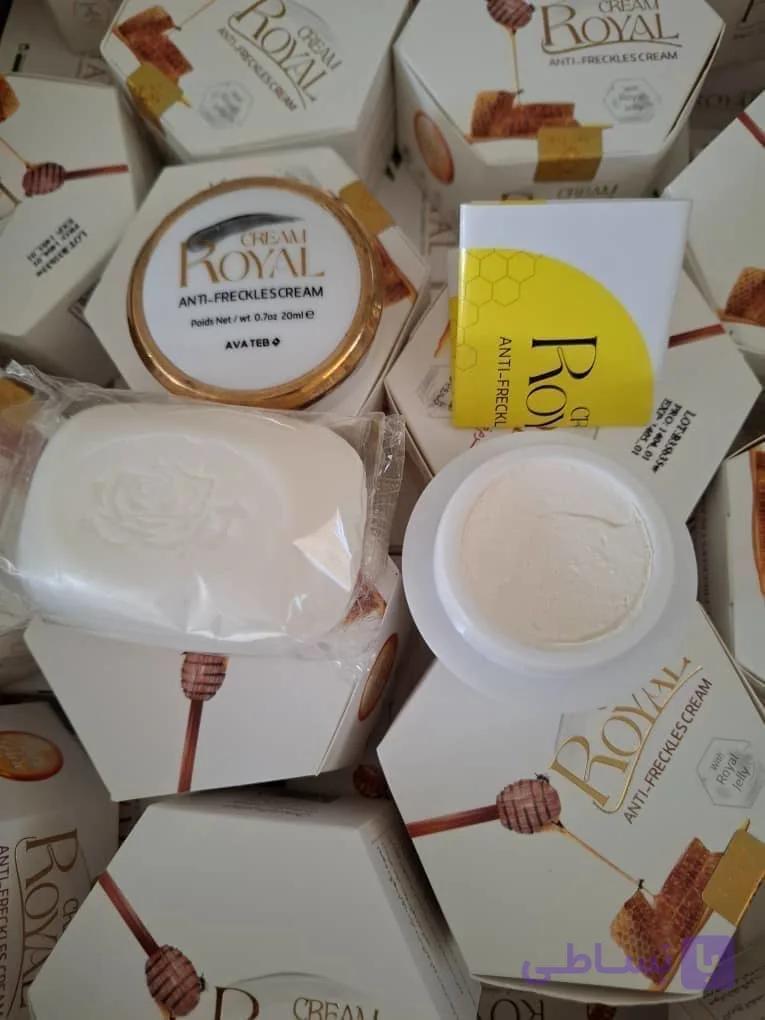 پک ضدلک ژل رویال(کرم+ صابون)