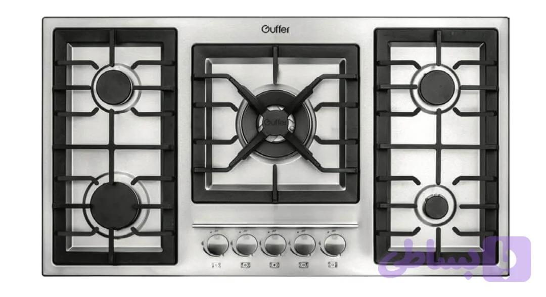 گاز گوفر استیل 5شعله Guffer OPAL