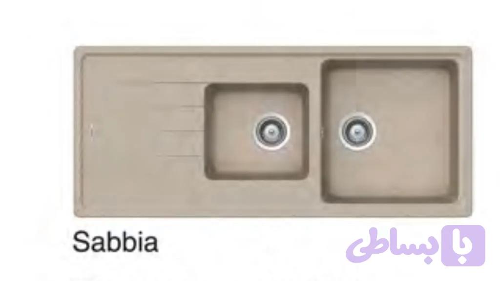 سینک گرانیتی شاک Schock Element Sabbia D200
