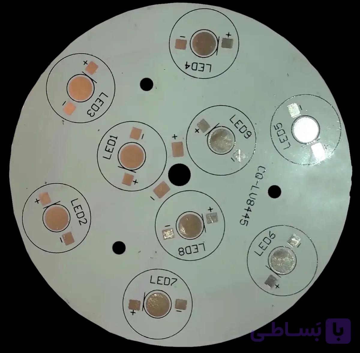 PCB 12 w پاور ال ای دی