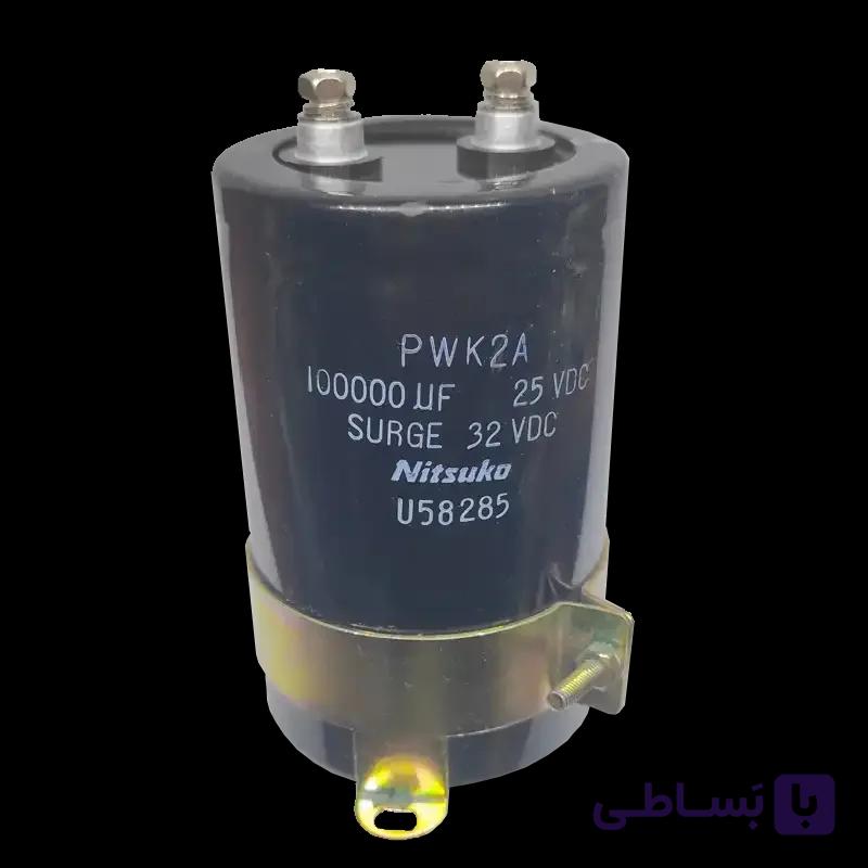 خازن 100000uf 25vDC — تصویر 1