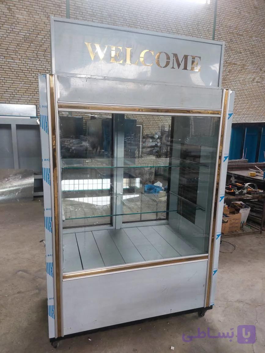 یخچال مرغ فروشی 2 درب با انباری 1.5 متری