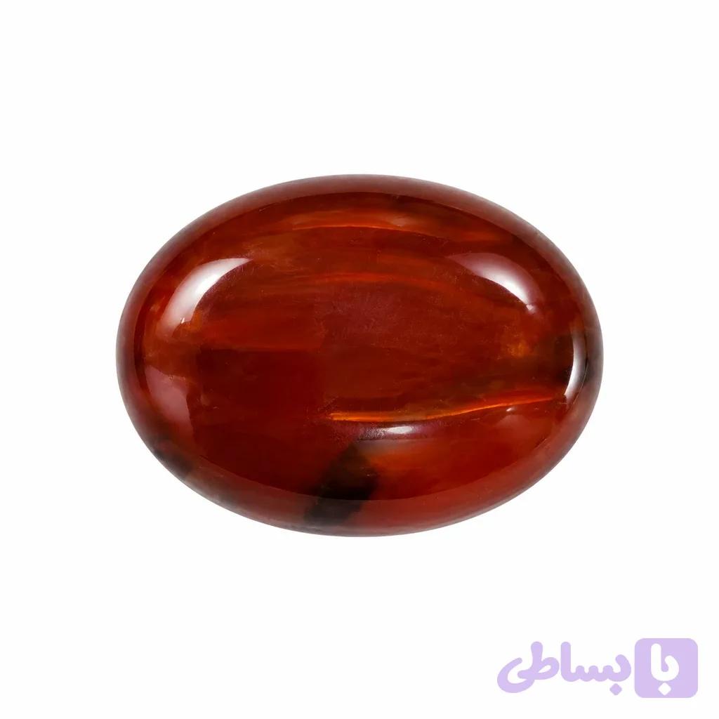 سنگ اصل عقیق سرخ کد 111 — تصویر 1