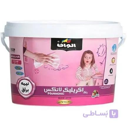 رنگ اکریلیک لاتکس (نیمه براق) الوان ALCO-3115