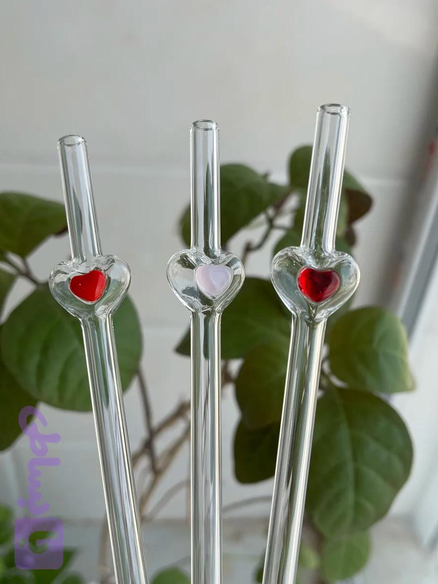 نی نوش شیشه ای