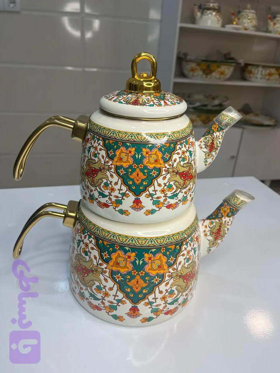 کتری و قوری لعابی