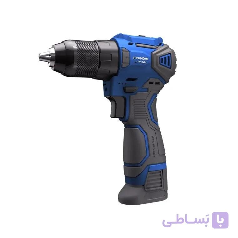 دریل شارژی براشلس هیوندای مدل HP2168