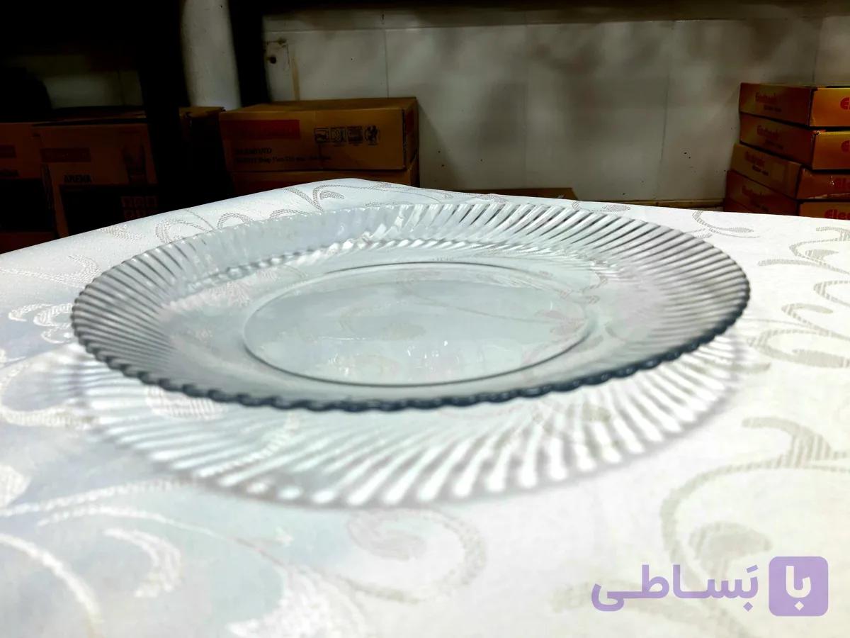 بشقاب برنج خوری ۶ تایی مدل دایموند از برند نوری تازه ایران