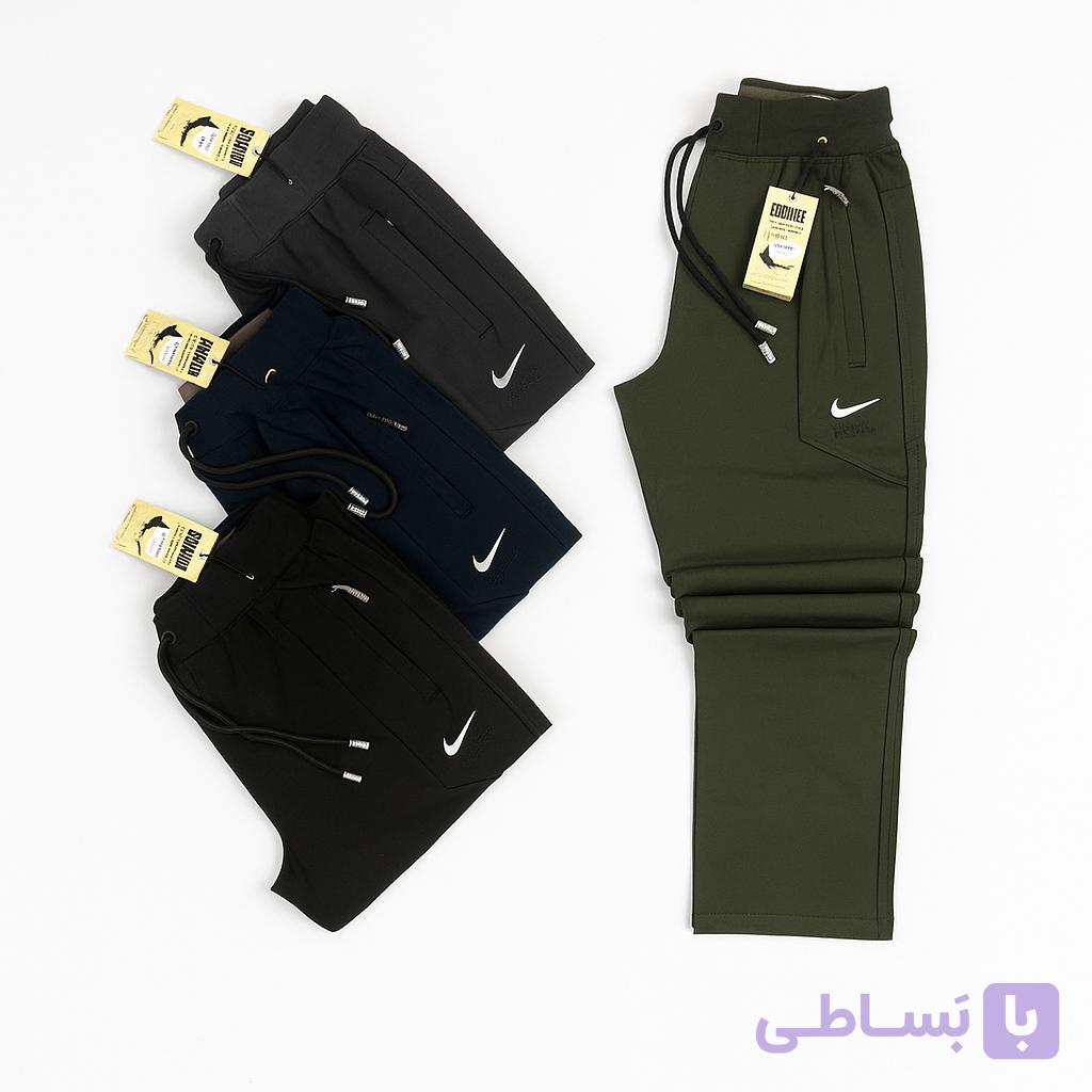 شلوار اسلش مردانه گلکسی گرم بالا دمپا راسته Nike کد 321
